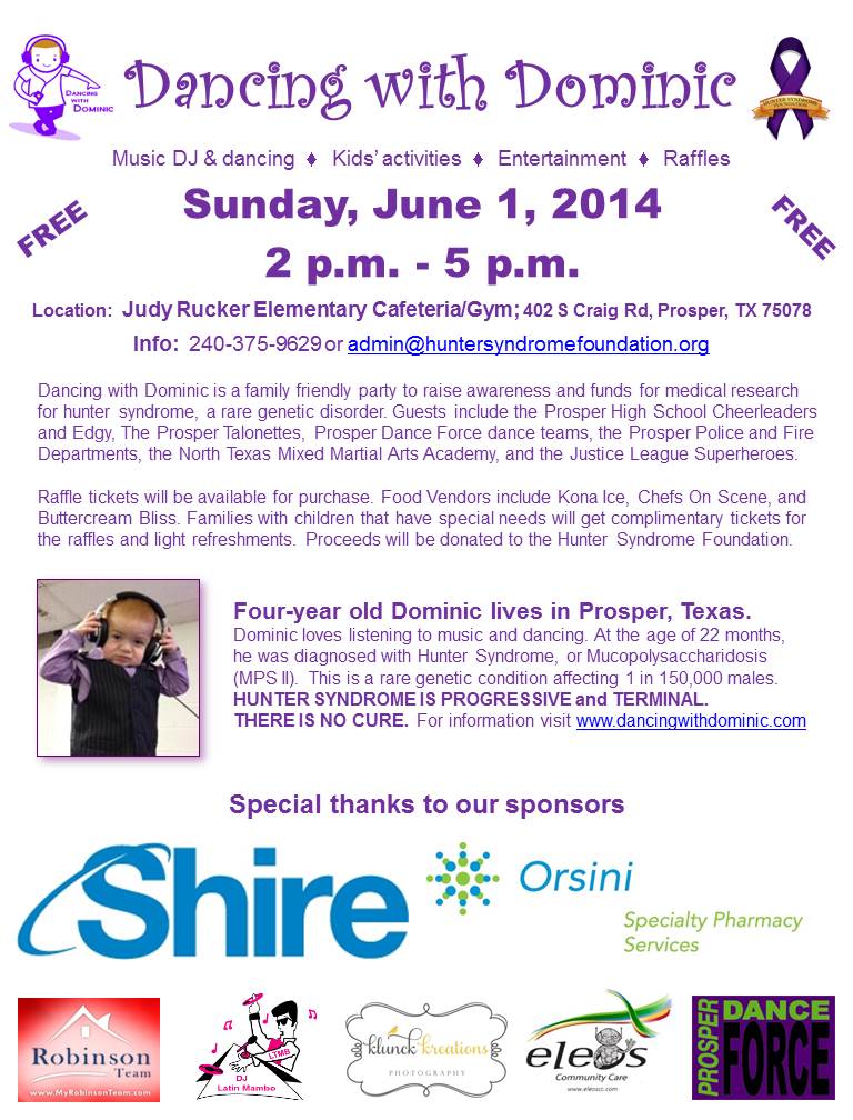 Dancing with Dominic 2014